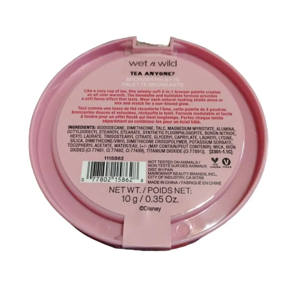 Wet n‎ Wild x Disney Alice In Wonderland 3 Piece Make Up Lot